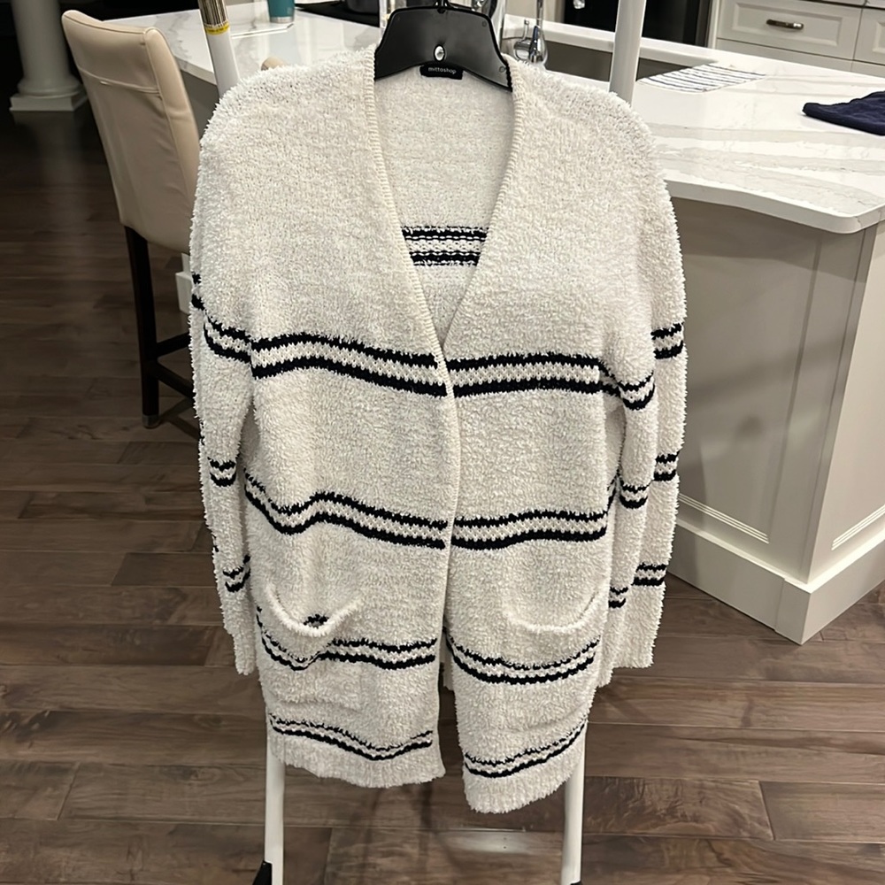 Fuzzy cardigan